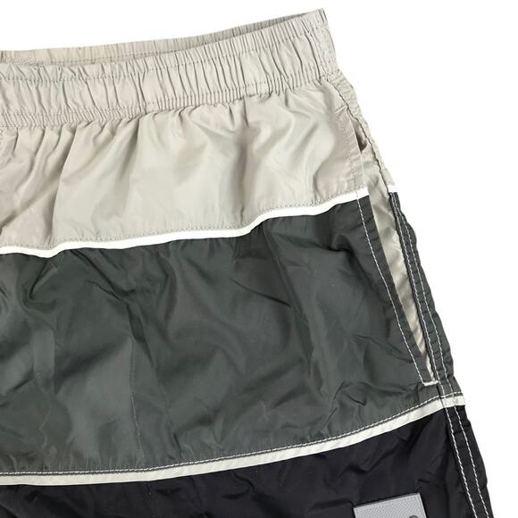 HUGO BOSS Butterflyfish Swim Boxer Men S Grey Colorblock Pockets Comfy Relax - Picture 7 of 15